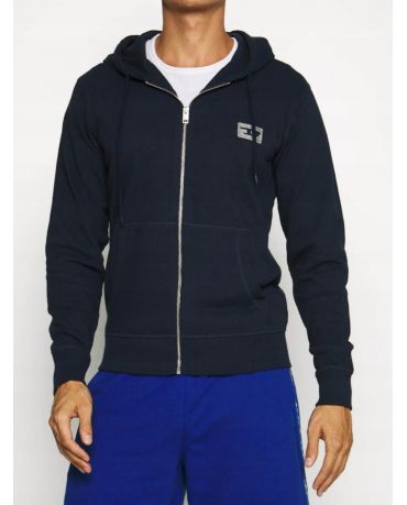 Diesel Granatowa Bluza z Zamkiem