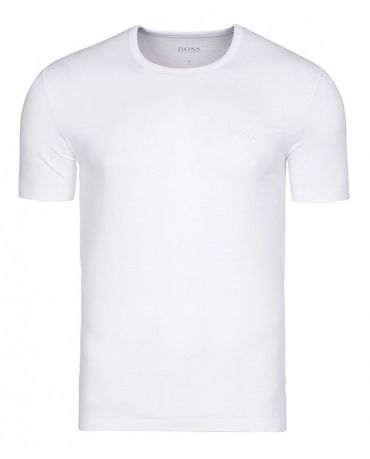 HUGO BOSS Biała Koszulka O-neck