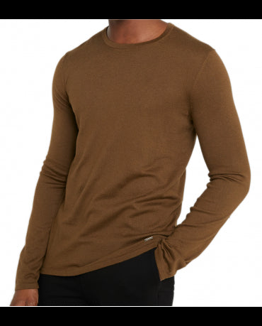 HUGO BOSS Klasyczny Brązowy Sweter Męski