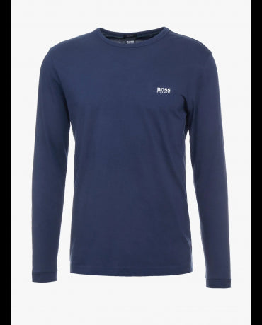 HUGO BOSS Premium Granatowy Longsleeve