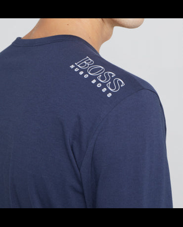HUGO BOSS Premium Granatowy Longsleeve