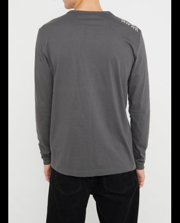 HUGO BOSS Premium Szary Longsleeve