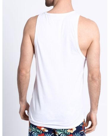 JACK & JONES BIAŁA KOSZULKA BEZ RĘKAWÓW TANK TOP