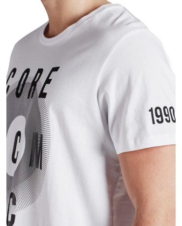 JACK & JONES BIAŁA KOSZULKA CORE