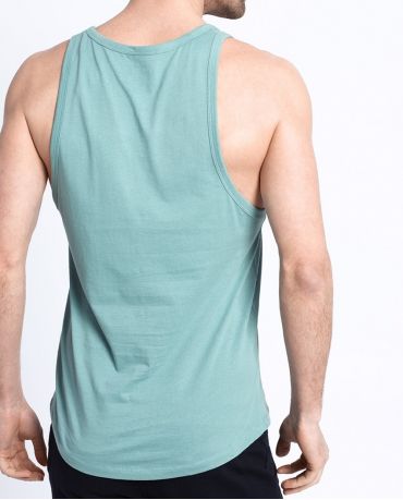 JACK & JONES BŁĘKITNA KOSZULKA BEZ RĘKAWÓW TANK TOP