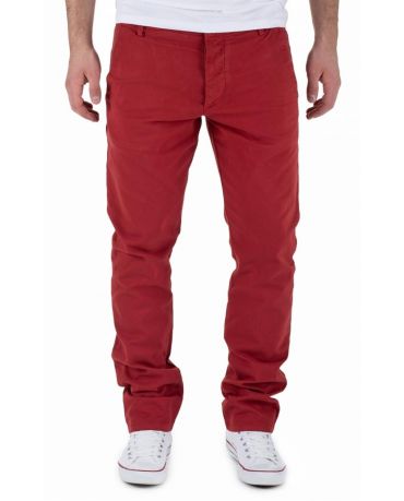 Jack & Jones Chinosy Ceglane Spodnie Męskie