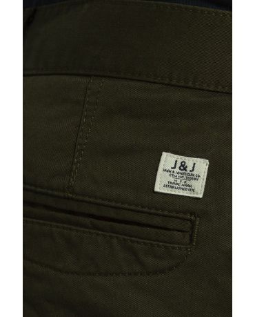 Jack & Jones Chinosy Ciemna Zieleń Spodnie Męskie