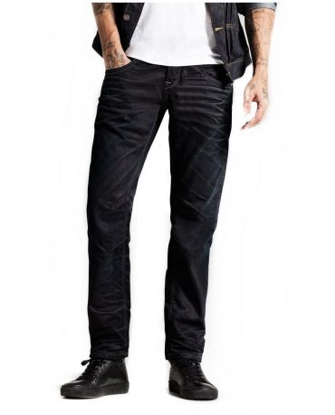 Jack & Jones Ciemy Granat Jeansy Anti Fit Luźne
