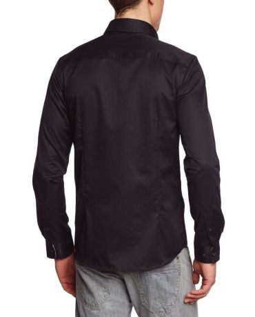 JACK & JONES CZARNA KOSZULA ELEGANCKA