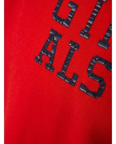 JACK & JONES CZERWONA KOSZULKA POLO S