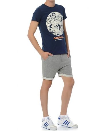 JACK & JONES GRANATOWA KOSZULKA S