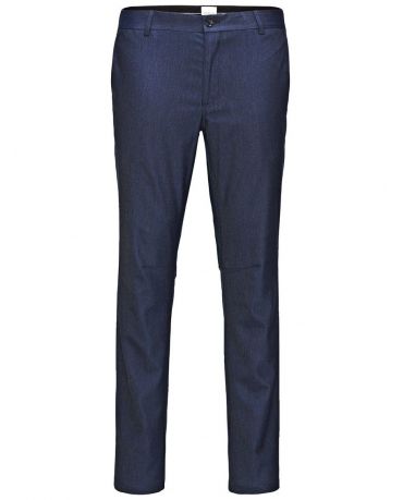 JACK & JONES GRANATOWE SPODNIE ELEGANCKIE CASUAL