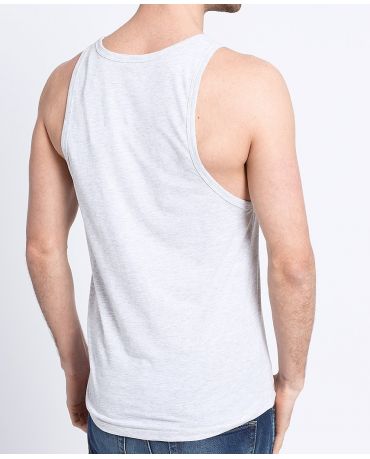 JACK & JONES JASNO-SZARA KOSZULKA BEZ RĘKAWÓW TANK TOP