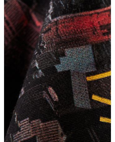 JACK & JONES KOSZULKA ABSTRACT GRANATOWA
