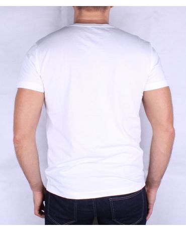 JACK & JONES KOSZULKA BIAŁA YOU TEE