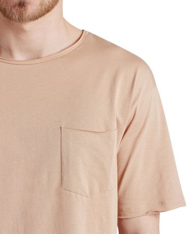 JACK & JONES KOSZULKA BOAT BEŻOWA