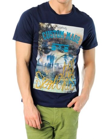 JACK & JONES KOSZULKA GRANATOWA LARS L
