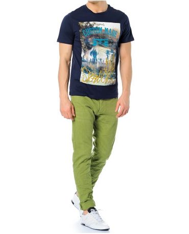 JACK & JONES KOSZULKA GRANATOWA LARS L