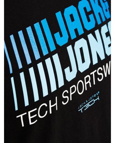 JACK & JONES KOSZULKA MOVE CZARNA
