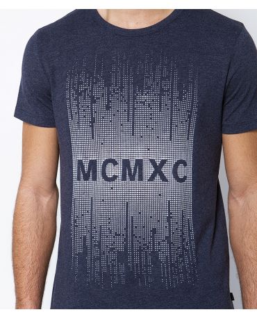 JACK & JONES KOSZULKA NOISE GRANATOWA