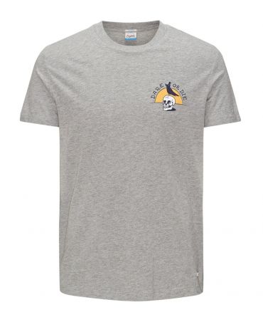 JACK & JONES KOSZULKA PAFT SZARA