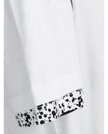 JACK & JONES KOSZULKA SPLASH BIAŁA