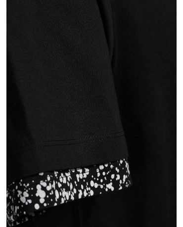 JACK & JONES KOSZULKA SPLASH CZARNA