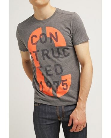 JACK & JONES KOSZULKA SZARA CONSTRUCTED