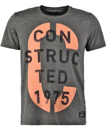 JACK & JONES KOSZULKA SZARA CONSTRUCTED
