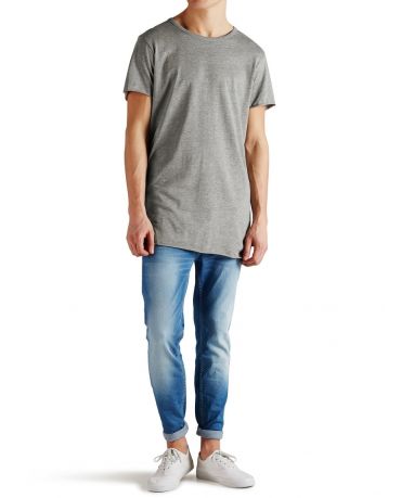 JACK & JONES KOSZULKA WEDNESDAY SZARA