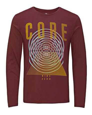 JACK & JONES LONGSLEEVE GEO BORDOWY