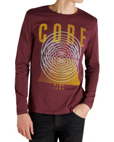 JACK & JONES LONGSLEEVE GEO BORDOWY