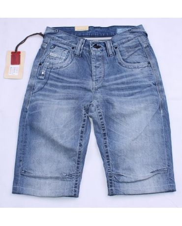 JACK & JONES Męskie Błękitne Spodenki Luźne Szersze Wyprzedaż