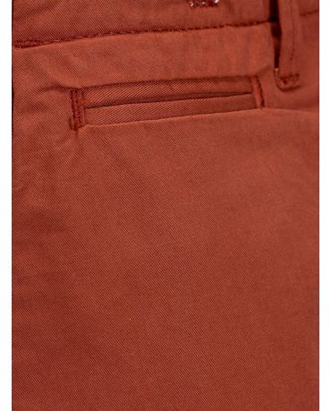 Jack&Jones Męskie Chinosy Czerwone Regular