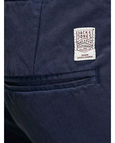 Jack&Jones Męskie Chinosy Granatowe Regular