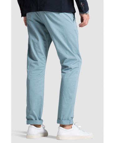 Jack&Jones Męskie Chinosy Niebieskie Regular