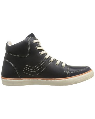 JACK & JONES CZARNE SKÓRZANE BUTY MĘSKIE