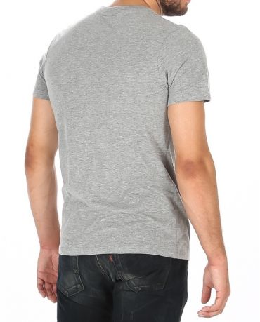 JACK & JONES SZARA KOSZULKA NATURE