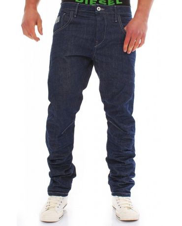 Jack&Jones Granatowe Sztywne Jeansy Luźne Anti Fit
