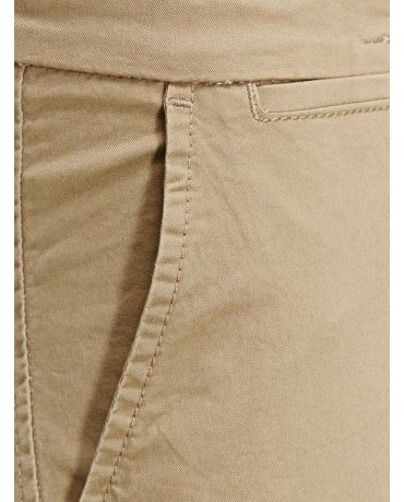Jack&Jones Beżowe Chinosy Slim Fit Męskie
