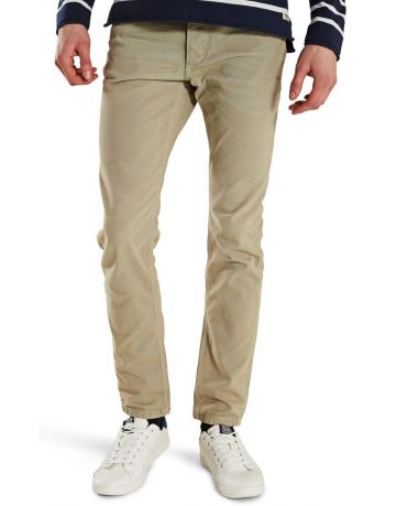 Jack&Jones Beżowe Jeansy Slim Fit Męskie