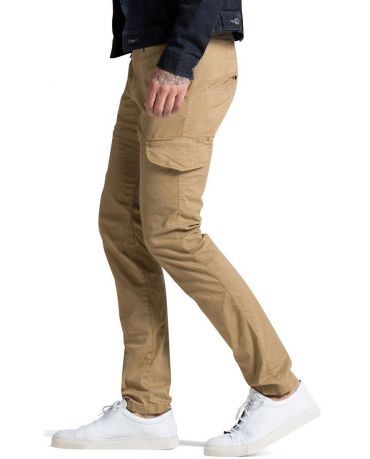 Jack&Jones Brązowe Bojówki Slim