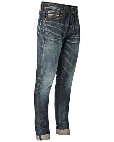 Jack&Jones Ciemne Niebieskie Jeansy Anti Fit Męskie
