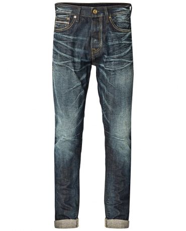 Jack&Jones Ciemne Niebieskie Jeansy Anti Fit Męskie