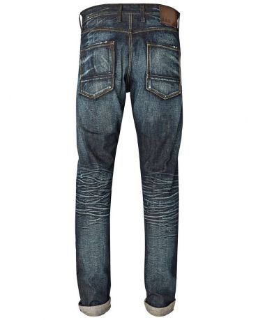 Jack&Jones Ciemne Niebieskie Jeansy Anti Fit Męskie