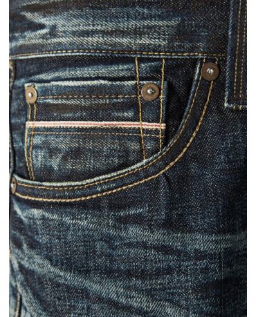 Jack&Jones Ciemne Niebieskie Jeansy Anti Fit Męskie