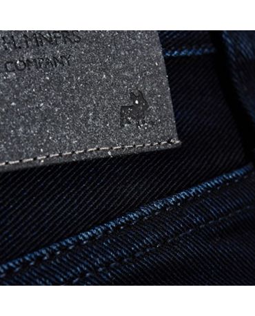 Jack&Jones Ciemne Niebieskie Jeansy Męskie Slim Fit