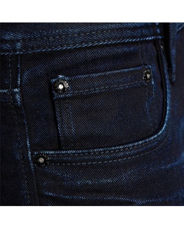Jack&Jones Ciemne Niebieskie Jeansy Męskie Slim Fit