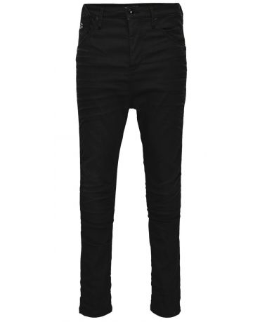 Jack&Jones Czarne Jeansy Drop Crotch Luźne