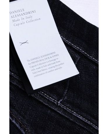 Jack&Jones Eleganckie Jeansy Slim Fit Niebiesko-Szare